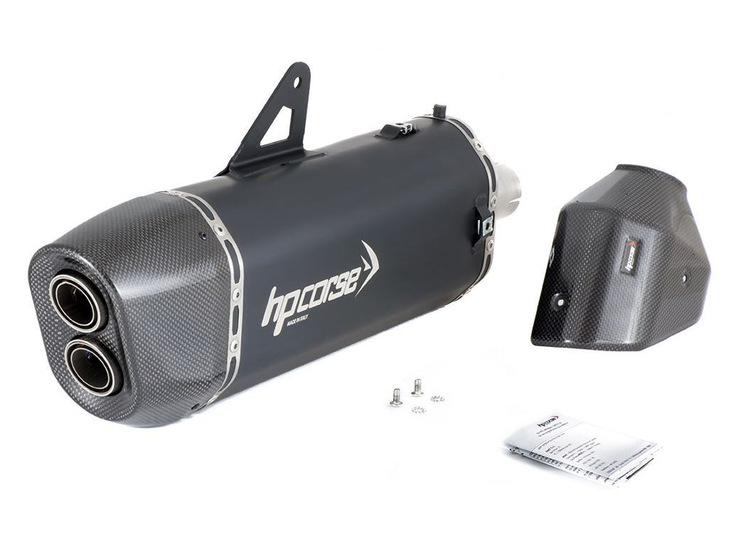 HP CORSE Triumph Tiger 900 / 850 Sport (20/23) Slip-on Exhaust "SP-3 Carbon 350 Ceramic Black" (Euro 5) – Accessories in the 2WheelsHero Motorcycle Aftermarket Accessories and Parts Online Shop