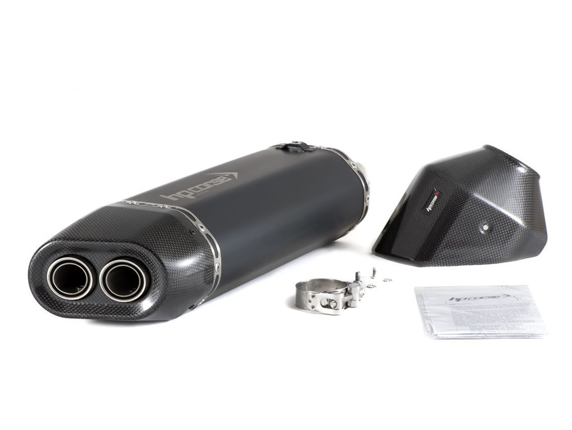 HP CORSE Triumph Tiger 900 / 850 Sport (20/23) Slip-on Exhaust "SP-3 Carbon 350 Ceramic Black" (Euro 5) – Accessories in the 2WheelsHero Motorcycle Aftermarket Accessories and Parts Online Shop