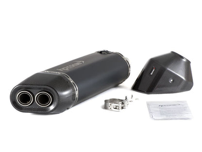 HP CORSE Triumph Tiger 900 / 850 Sport (20/23) Slip-on Exhaust "SP-3 Carbon 350 Ceramic Black" (Euro 5) – Accessories in the 2WheelsHero Motorcycle Aftermarket Accessories and Parts Online Shop