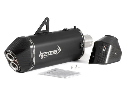 HP CORSE Triumph Tiger 900 / 850 Sport (20/23) Slip-on Exhaust "SPS Carbon 350 Ceramic Black" (Euro 5) – Accessories in the 2WheelsHero Motorcycle Aftermarket Accessories and Parts Online Shop