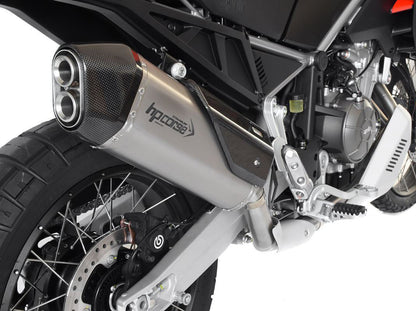 HP CORSE Aprilia Tuareg 660 (2022+) Slip-on Exhaust "SPS Carbon 350 Titanium" (Euro5) – Accessories in the 2WheelsHero Motorcycle Aftermarket Accessories and Parts Online Shop