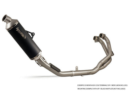 HP CORSE Aprilia Tuareg 660 (2022+) 2-in-1 Evoluzione Exhaust Collector Header Pipe (rally) – Accessories in the 2WheelsHero Motorcycle Aftermarket Accessories and Parts Online Shop