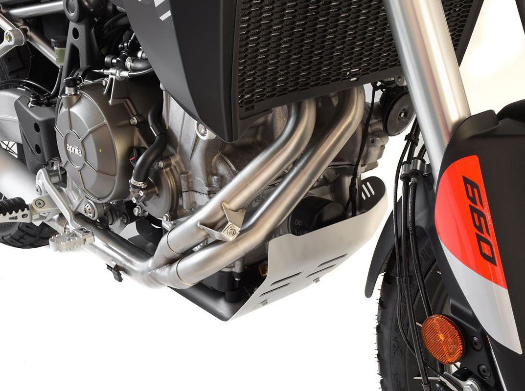 HP CORSE Aprilia Tuareg 660 (2022+) 2-in-1 Evoluzione Exhaust Collector Header Pipe (rally) – Accessories in the 2WheelsHero Motorcycle Aftermarket Accessories and Parts Online Shop