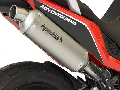 HP CORSE Moto Morini X-Cape (2021+) Slip-on Exhaust "SP-1 Short Titanium" (Euro 5) – Accessories in the 2WheelsHero Motorcycle Aftermarket Accessories and Parts Online Shop