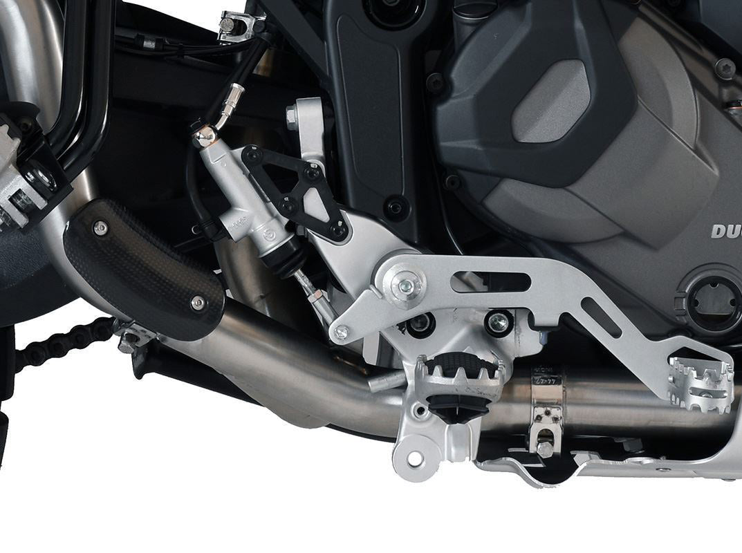 HP CORSE Ducati DesertX (2022+) 2-in-1 Exhaust Header Pipes "Decatalyst" – Accessories in the 2WheelsHero Motorcycle Aftermarket Accessories and Parts Online Shop