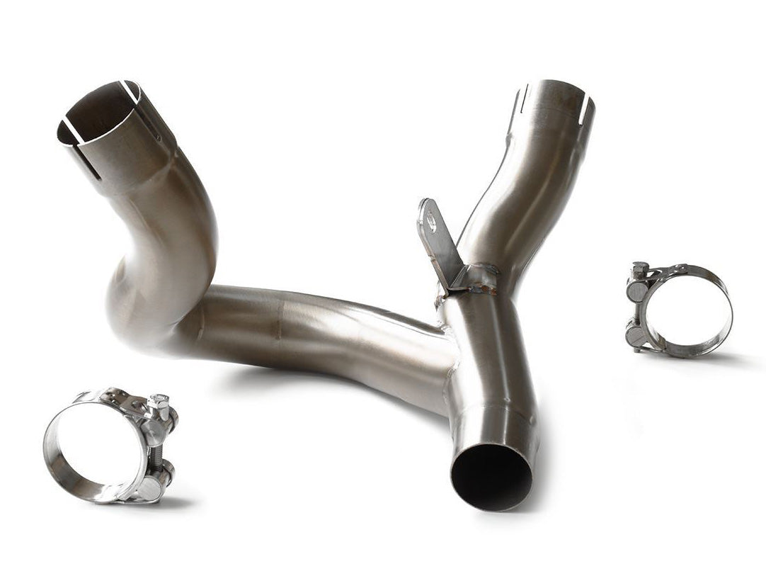 HP CORSE Ducati DesertX (2022+) 2-in-1 Exhaust Header Pipes "Decatalyst" – Accessories in the 2WheelsHero Motorcycle Aftermarket Accessories and Parts Online Shop