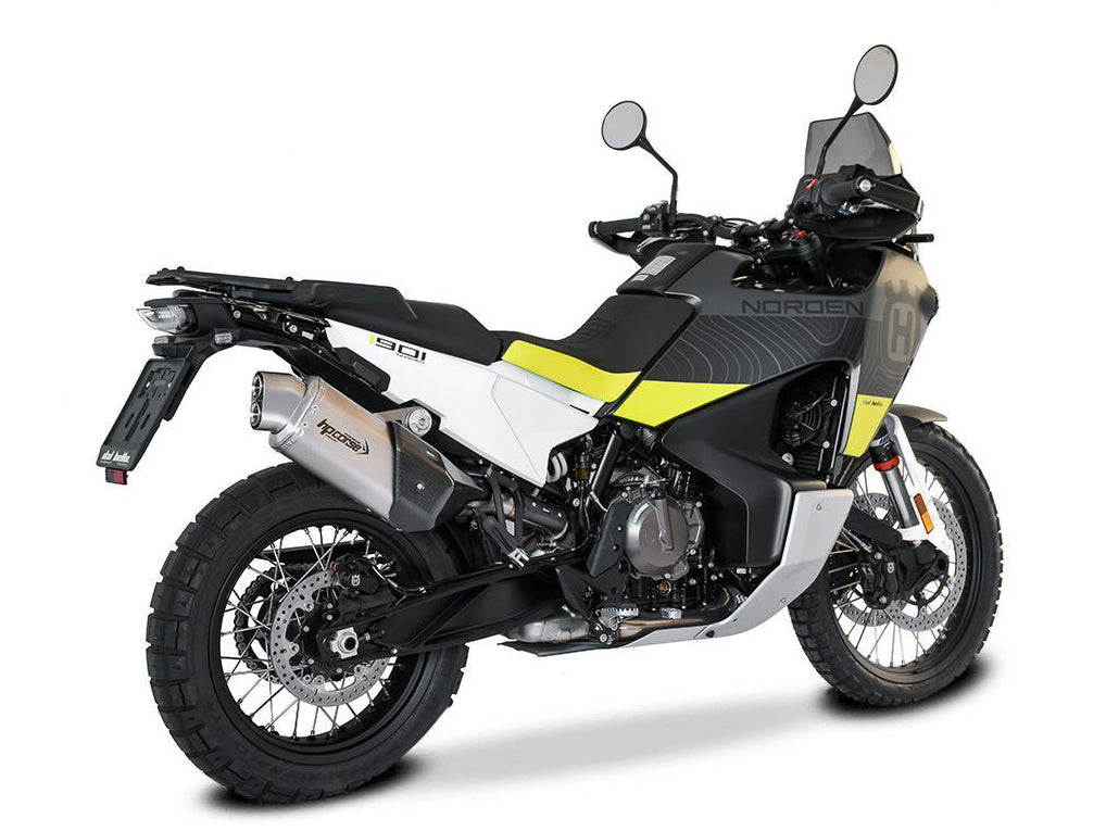 HP CORSE Husqvarna Norden 901 (2022+) Slip-on Exhaust "4-Track R Short Titanium" (Euro 5) – Accessories in the 2WheelsHero Motorcycle Aftermarket Accessories and Parts Online Shop