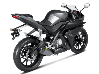 AKRAPOVIC S-Y125R4-HRT Yamaha MT-125 / YZF-R125 (2019+) Exhaust System "Racing Line" (titanium) – Accessories in the 2WheelsHero Motorcycle Aftermarket Accessories and Parts Online Shop