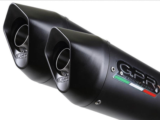 GPR Ducati Monster 696 Dual Slip-on Exhaust "Furore Nero" (EU homologated) – Accessories in the 2WheelsHero Motorcycle Aftermarket Accessories and Parts Online Shop