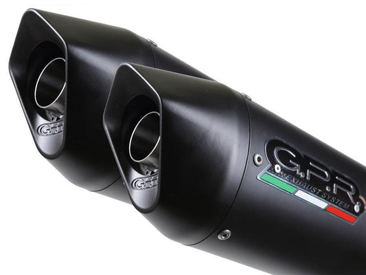 GPR Ducati Monster 620 Dual Slip-on Exhaust "Furore Nero" (EU homologated) – Accessories in the 2WheelsHero Motorcycle Aftermarket Accessories and Parts Online Shop