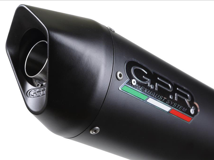 GPR Ducati Hypermotard 821 Slip-on Exhaust "Furore Nero" – Accessories in the 2WheelsHero Motorcycle Aftermarket Accessories and Parts Online Shop