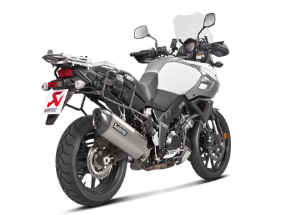 AKRAPOVIC S-S10SO14-HAFT Suzuki V-Strom 1000 (2019+) Slip-on Exhaust (titanium) – Accessories in the 2WheelsHero Motorcycle Aftermarket Accessories and Parts Online Shop