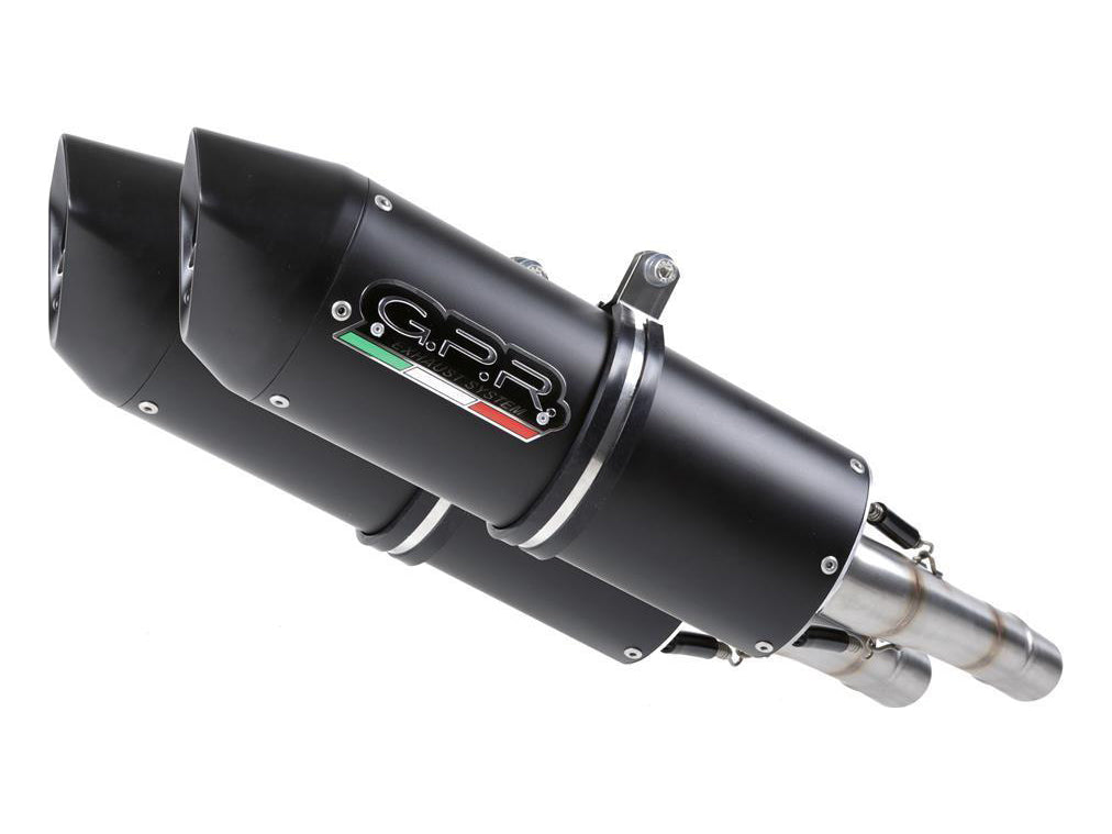 GPR Ducati Monster 1100 Dual Slip-on Exhaust "Furore Nero" (EU homologated) – Accessories in the 2WheelsHero Motorcycle Aftermarket Accessories and Parts Online Shop