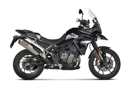 AKRAPOVIC S-T9SO3-HRT Triumph Tiger 850 / 900 (2023+) Slip-On Exhaust (titanium) – Accessories in the 2WheelsHero Motorcycle Aftermarket Accessories and Parts Online Shop
