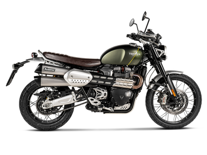 AKRAPOVIC S-T12SO3-HCQT Triumph Scrambler 1200 (2020+) Slip-On Exhaust (titanium) – Accessories in the 2WheelsHero Motorcycle Aftermarket Accessories and Parts Online Shop