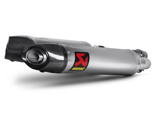 AKRAPOVIC S-A7SO3-HDT Aprilia Shiver 750 / GT (2016+) Slip-on Exhaust (titanium) – Accessories in the 2WheelsHero Motorcycle Aftermarket Accessories and Parts Online Shop