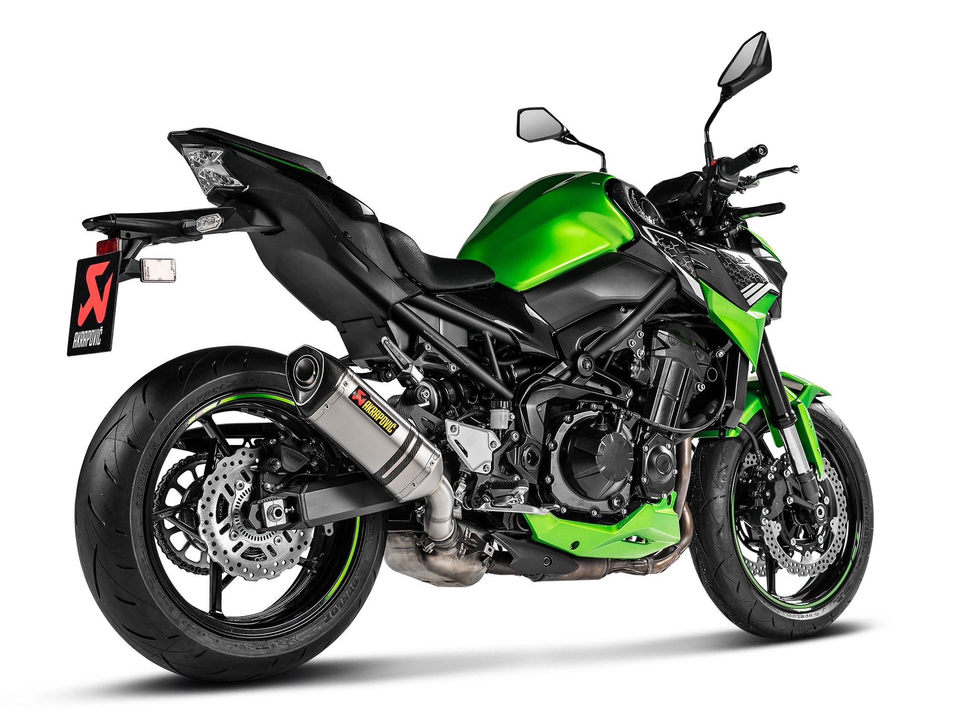 AKRAPOVIC S-K9SO6-HZT Kawasaki Z900 (20/24) Slip-On Exhaust (titanium) – Accessories in the 2WheelsHero Motorcycle Aftermarket Accessories and Parts Online Shop