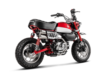 AKRAPOVIC S-H125SO5-FFT Honda Monkey (2025+) Slip-On Exhaust (titanium) – Accessories in the 2WheelsHero Motorcycle Aftermarket Accessories and Parts Online Shop