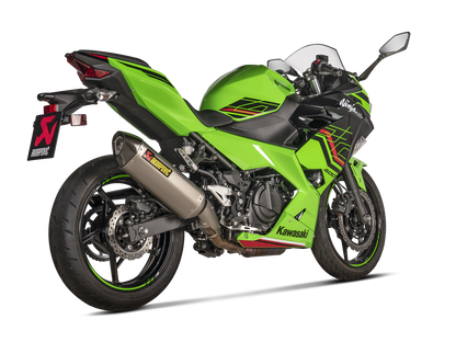 AKRAPOVIC S-K4SO7-HRT Kawasaki Ninja 400 (2024+) Slip-on Exhaust (titanium) – Accessories in the 2WheelsHero Motorcycle Aftermarket Accessories and Parts Online Shop