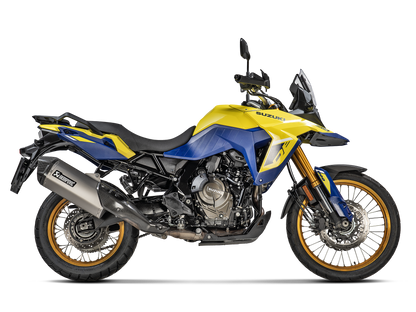 AKRAPOVIC S-S8SO1-HAFT Suzuki V-Strom 800DE (2025+) Slip-on Exhaust (titanium) – Accessories in the 2WheelsHero Motorcycle Aftermarket Accessories and Parts Online Shop