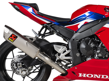 AKRAPOVIC S-H10E3-APLT Honda CBR1000RR-R Fireblade / SP (2023+) Full Exhaust System "Evolution Line" (titanium) – Accessories in the 2WheelsHero Motorcycle Aftermarket Accessories and Parts Online Shop