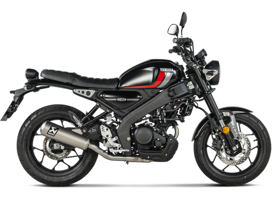 AKRAPOVIC S-Y125R10-HBFGT Yamaha XSR125 / Legacy (2021+) Exhaust System "Racing Line" (titanium) – Accessories in the 2WheelsHero Motorcycle Aftermarket Accessories and Parts Online Shop
