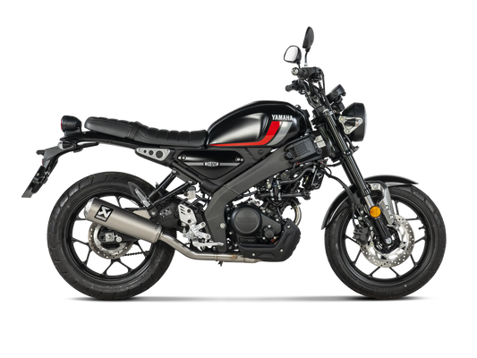AKRAPOVIC S-Y125R10-HBFGT Yamaha XSR 125 / XSR 125 Legacy (2024+) Exhaust System "Racing Line" (titanium) – Accessories in the 2WheelsHero Motorcycle Aftermarket Accessories and Parts Online Shop