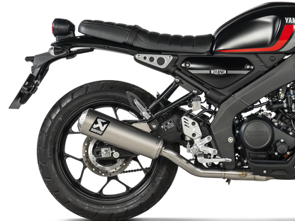 AKRAPOVIC S-Y125R10-HBFGT Yamaha XSR 125 / XSR 125 Legacy (2024+) Exhaust System "Racing Line" (titanium) – Accessories in the 2WheelsHero Motorcycle Aftermarket Accessories and Parts Online Shop