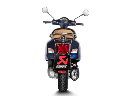 AKRAPOVIC S-VE3SO11-ZDFSS Vespa GTS Super 300 / Sei Giorni / Tech (2021+) Slip-On Exhaust (SS) – Accessories in the 2WheelsHero Motorcycle Aftermarket Accessories and Parts Online Shop