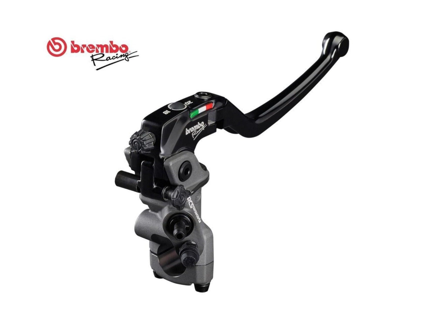 BREMBO Radial Brake Master Cylinder 19RCS "Corsa Corta" (18-20 mm ratio) – Accessories in the Motoraider Motorcycle Aftermarket Accessories and Parts Online Shop