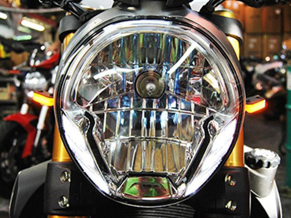NEW RAGE CYCLES Ducati Monster 1200 Front LED Turn Signals – Accessories in the 2WheelsHero Motorcycle Aftermarket Accessories and Parts Online Shop