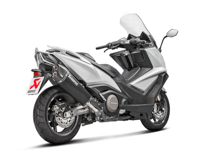 AKRAPOVIC S-KY5SO1-HRAASSBL Kymco AK 550 (2020+) Slip-On Exhaust (SS) – Accessories in the 2WheelsHero Motorcycle Aftermarket Accessories and Parts Online Shop