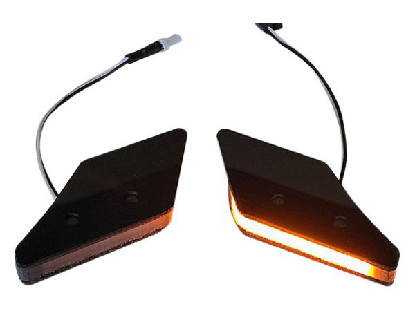 NEW RAGE CYCLES Ducati Panigale 1299 LED Mirror Block-off Turn Signals – Accessories in the 2WheelsHero Motorcycle Aftermarket Accessories and Parts Online Shop