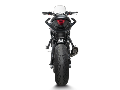 AKRAPOVIC S-T6R2-CQTBL Triumph 660 Daytona / Tiger Sport / Trident Full Exhaust System "Racing Line" (titanium) – Accessories in the 2WheelsHero Motorcycle Aftermarket Accessories and Parts Online Shop