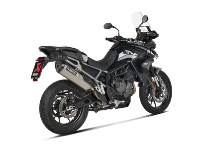 AKRAPOVIC S-T9SO3-HRT Triumph Tiger 850 / 900 (2023+) Slip-On Exhaust (titanium) – Accessories in the 2WheelsHero Motorcycle Aftermarket Accessories and Parts Online Shop