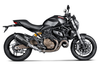 AKRAPOVIC S-D8SO2-HRBL Ducati Monster 821 (14/17) Slip-on Exhaust (titanium) – Accessories in the 2WheelsHero Motorcycle Aftermarket Accessories and Parts Online Shop