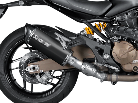 AKRAPOVIC S-D8SO2-HRBL Ducati Monster 821 (14/17) Slip-on Exhaust (titanium) – Accessories in the 2WheelsHero Motorcycle Aftermarket Accessories and Parts Online Shop