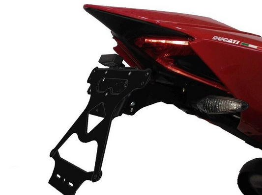 PRT02 - DUCABIKE Ducati Panigale Adjustable License Plate Holder – Accessories in the Motoraider Motorcycle Aftermarket Accessories and Parts Online Shop