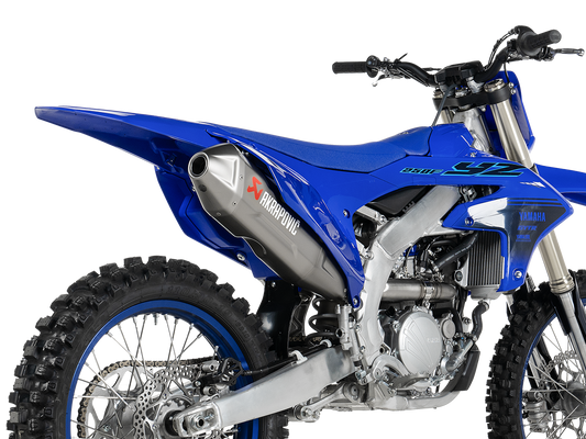 AKRAPOVIC S-Y2MET17-FDHLTA Yamaha YZ250F / YZ250FX (2024+) Full Exhaust System "Evolution Line" (titanium) – Accessories in the 2WheelsHero Motorcycle Aftermarket Accessories and Parts Online Shop