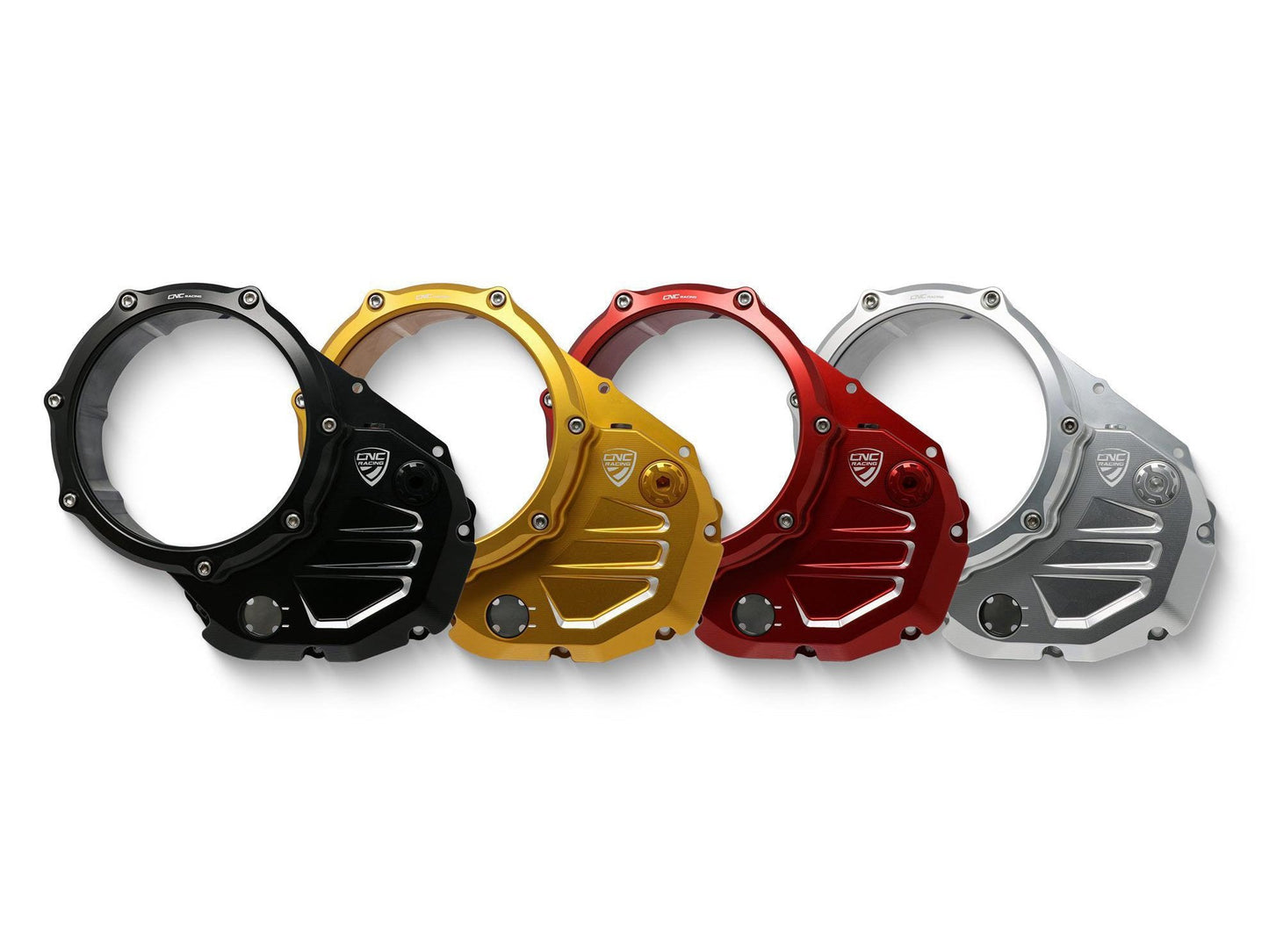 CA502 - CNC RACING Ducati Oil Bath Clear Clutch Cover – Accessories in the Motoraider Motorcycle Aftermarket Accessories and Parts Online Shop
