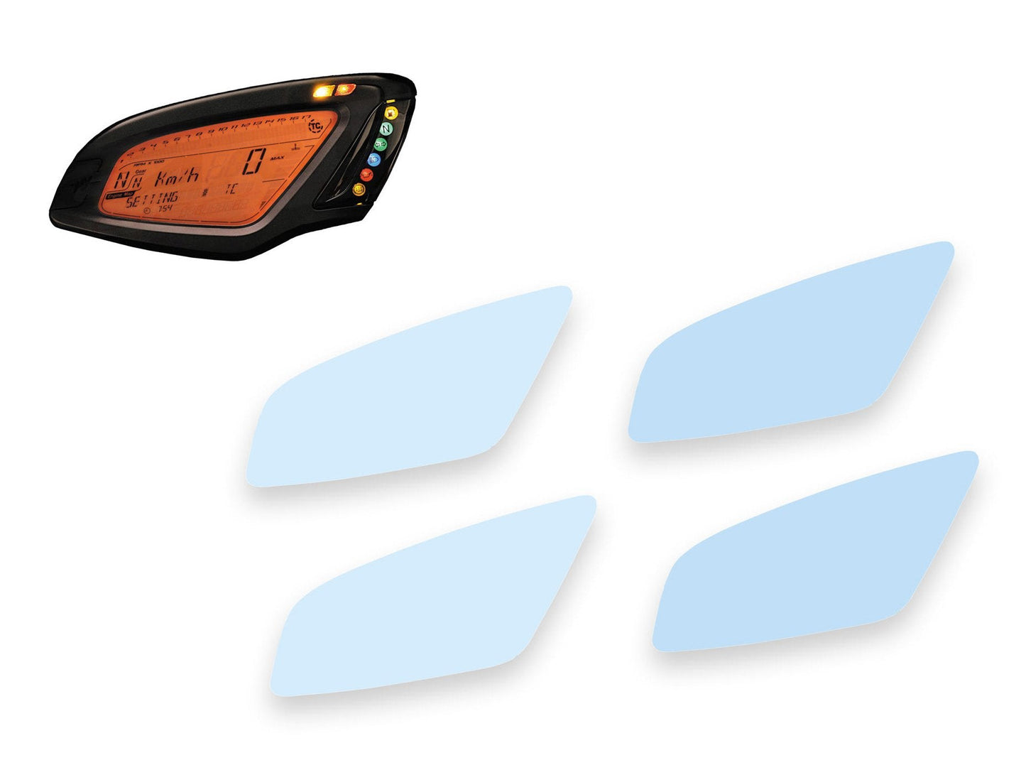 DP025 - CNC RACING MV Agusta Dashboard Screen Protectors kit – Accessories in the Motoraider Motorcycle Aftermarket Accessories and Parts Online Shop