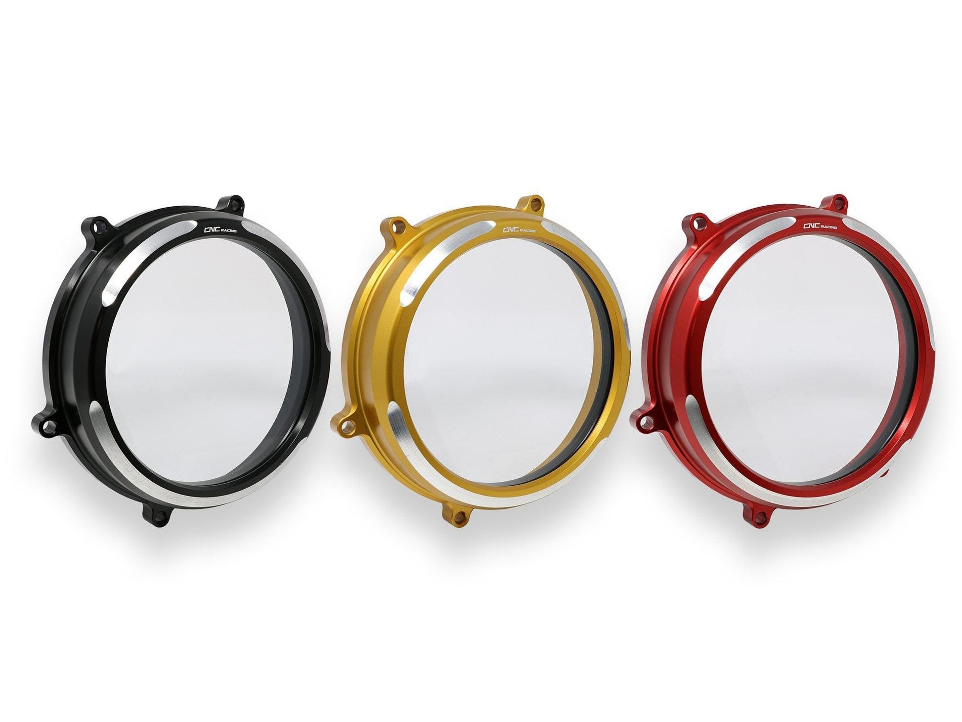 CA200 - CNC RACING Ducati Panigale 959 / 1299 / 1199 (12/19) Clear Clutch Cover (bi-color) – Accessories in the Motoraider Motorcycle Aftermarket Accessories and Parts Online Shop