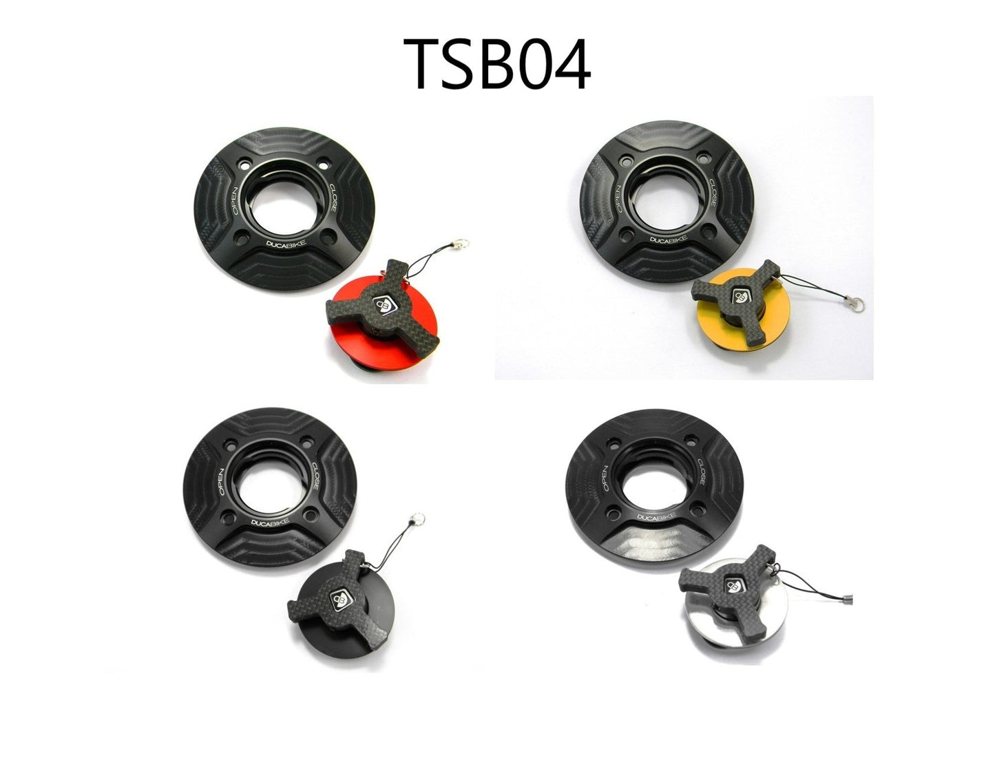 Ducati Scrambler Desert Sled (17/22) OHLINS Steering Damper + DBK / DUCABIKE Mounting Kit & Fuel Tank Cap – Accessories in the Motoraider Motorcycle Aftermarket Accessories and Parts Online Shop