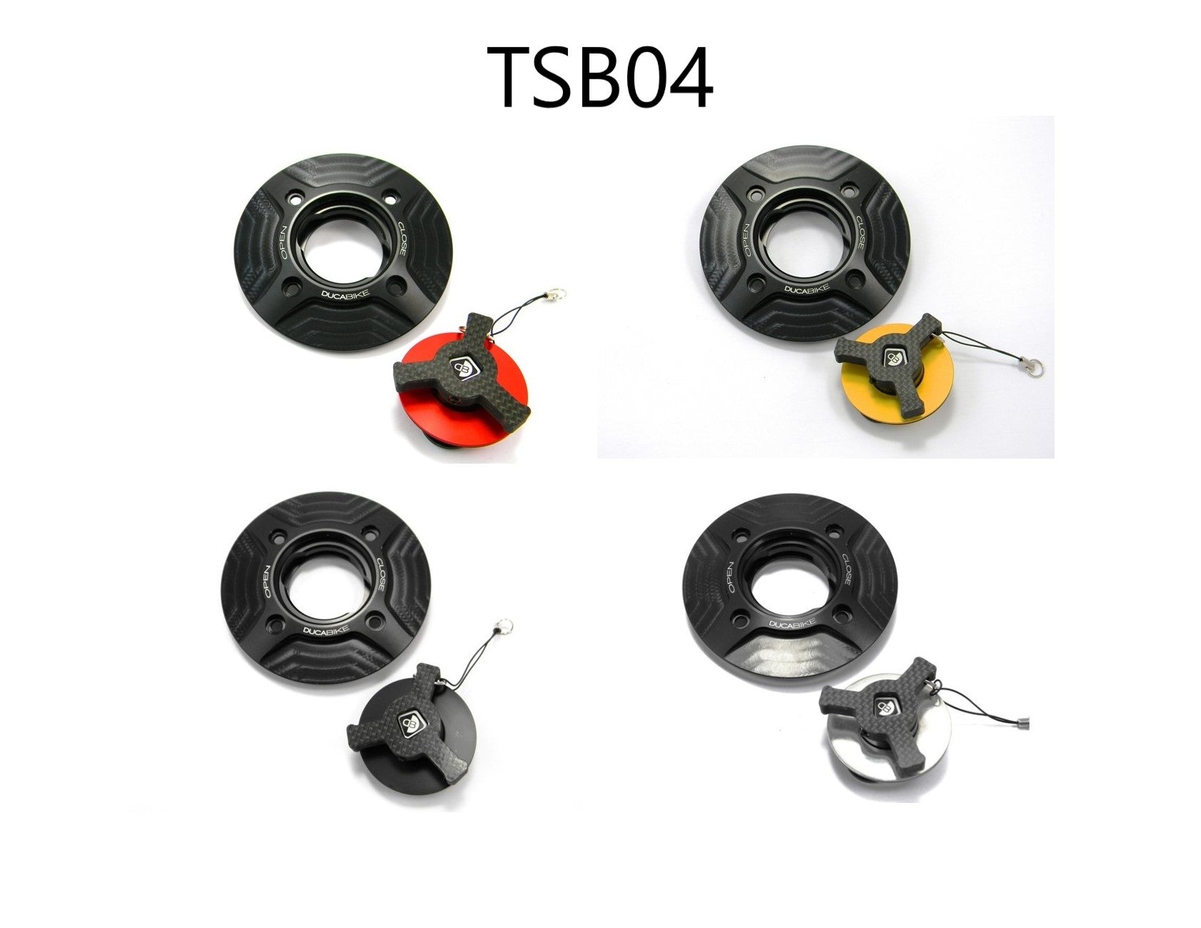 Ducati Scrambler Desert Sled (17/22) OHLINS Steering Damper + DBK / DUCABIKE Mounting Kit & Fuel Tank Cap – Accessories in the Motoraider Motorcycle Aftermarket Accessories and Parts Online Shop
