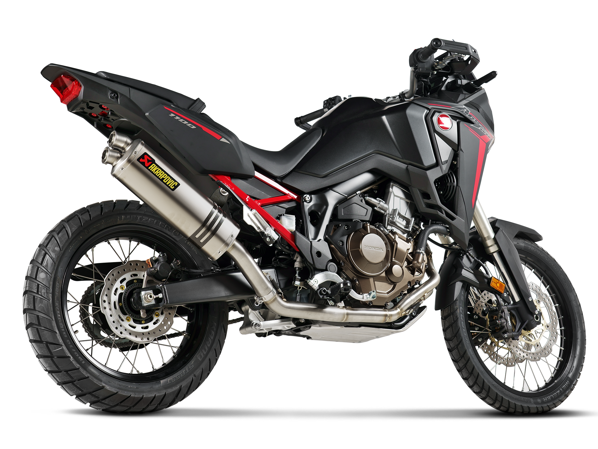 AKRAPOVIC S-H11R3-WT Honda CRF1100L Africa Twin (2025+) Exhaust System "Racing Line" (titanium) – Accessories in the 2WheelsHero Motorcycle Aftermarket Accessories and Parts Online Shop