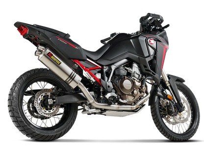 AKRAPOVIC S-H11R3-WT Honda CRF1100L Africa Twin (2025+) Exhaust System "Racing Line" (titanium) – Accessories in the 2WheelsHero Motorcycle Aftermarket Accessories and Parts Online Shop