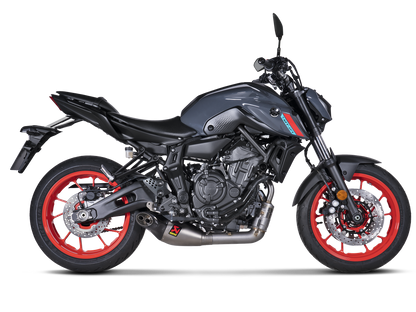 AKRAPOVIC S-Y7R8-HEGEHT-1 Yamaha MT-07 / Tracer 7 / XSR700 Exhaust System "Racing Line" (titanium) – Accessories in the 2WheelsHero Motorcycle Aftermarket Accessories and Parts Online Shop