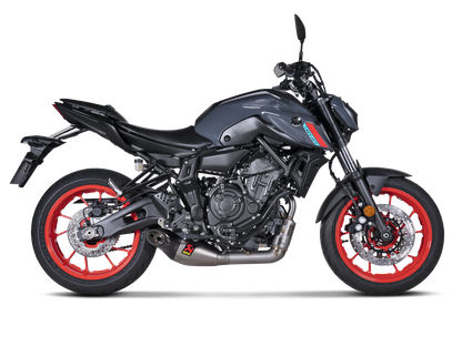 AKRAPOVIC S-Y7R8-HEGEHT/1 Yamaha XSR 700 / XTribute (2024+) Exhaust System "Racing Line" (titanium) – Accessories in the 2WheelsHero Motorcycle Aftermarket Accessories and Parts Online Shop