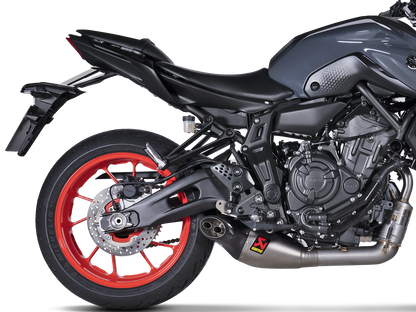 AKRAPOVIC S-Y7R8-HEGEHT/1 Yamaha MT-07 / FZ-07 (2024+) Exhaust System "Racing Line" (titanium) – Accessories in the 2WheelsHero Motorcycle Aftermarket Accessories and Parts Online Shop