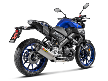 AKRAPOVIC S-Y125R6-HZT Yamaha MT-125 / YZF-R125 / R15 (2020+) Exhaust System "Racing Line" (titanium) – Accessories in the 2WheelsHero Motorcycle Aftermarket Accessories and Parts Online Shop